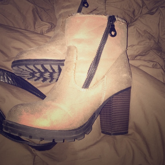 Cute fashion boots with built in fashion sock