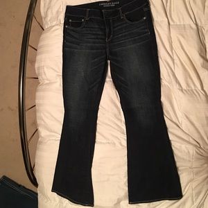 AEO Dark Indigo Wash Jeans