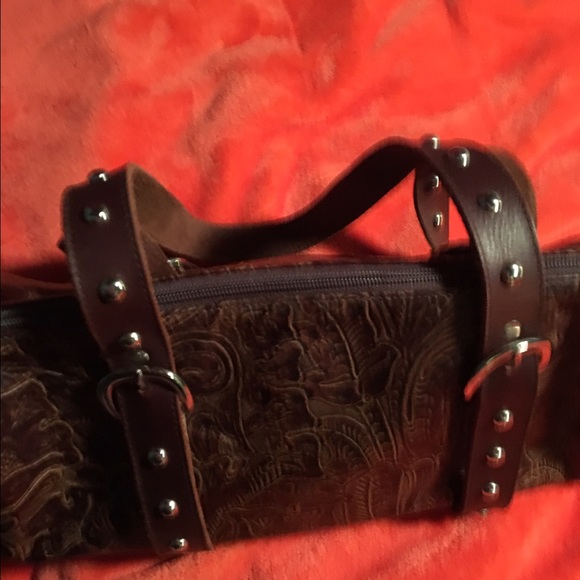 Harley Davidson brown shoulder bag