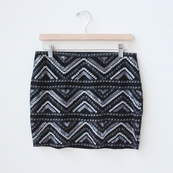 Sequin Skirt