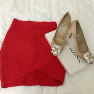 New bandage bodycon mini skirt