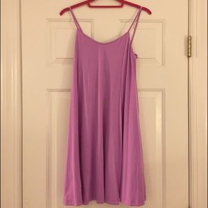 Susana Monaco Very V Drape Dress XS Violet