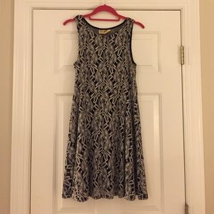 Free People Black Lace Fit n Flare Dress Small