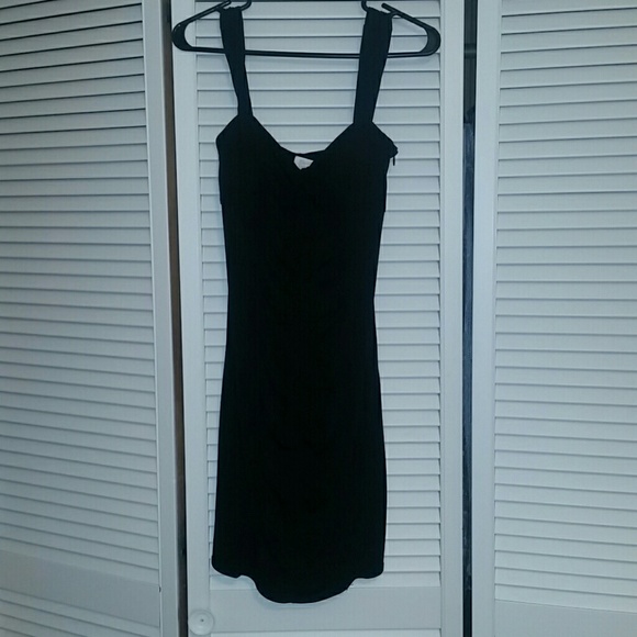 Simple black dress