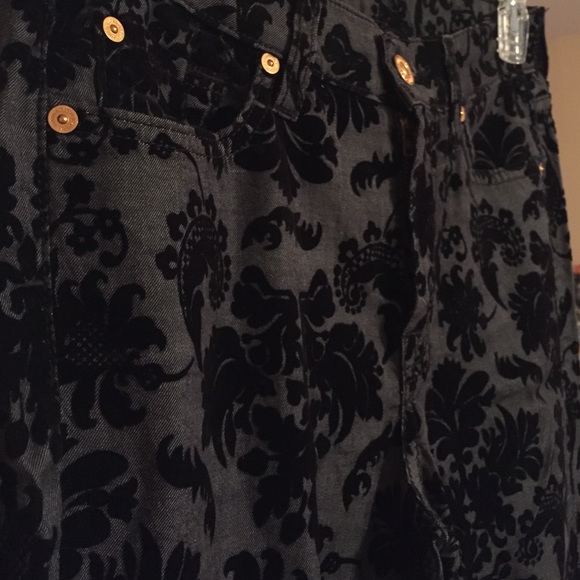 7 For All Mankind Velvet Jeans - Picture 2 of 4