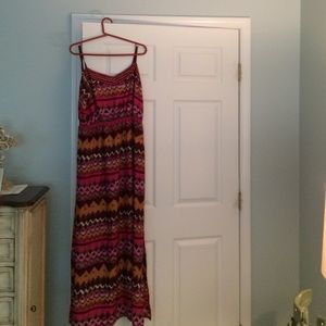 Maxi Dress - Tribal Print