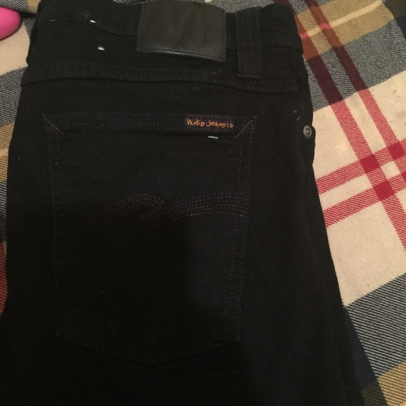 Nudie jeans co woman jeans (black )