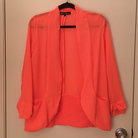 Neon blazer size small