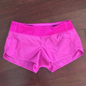 Lululemon speed short in pink