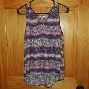 SUMMER SALE! Skies are Blue Colorful Top