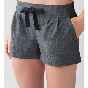 Grey break away shorts