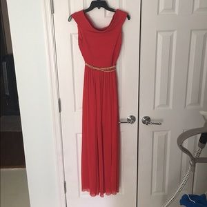 ASOS red dress