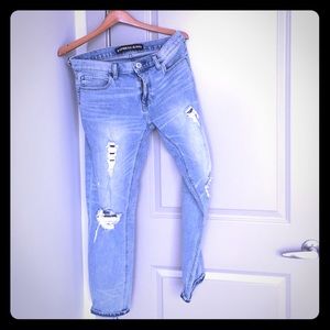Destroyed bf jeans