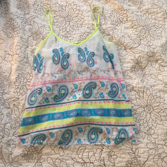 Paisley tank top