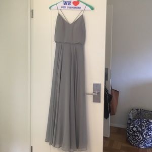 Jenny Yoo Inesse Gown, Size 4, Color is Mineral