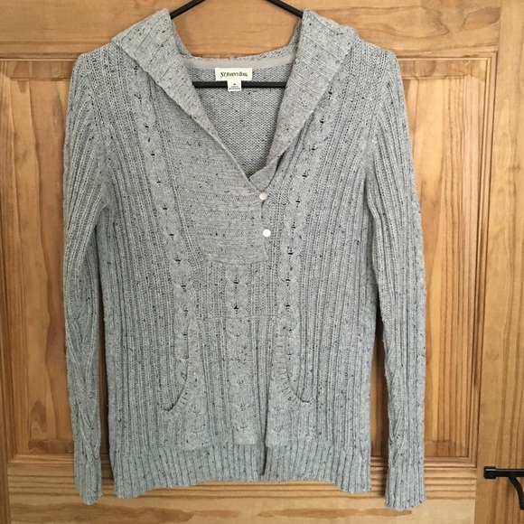 St. Johns Bay hooded knit sweater
