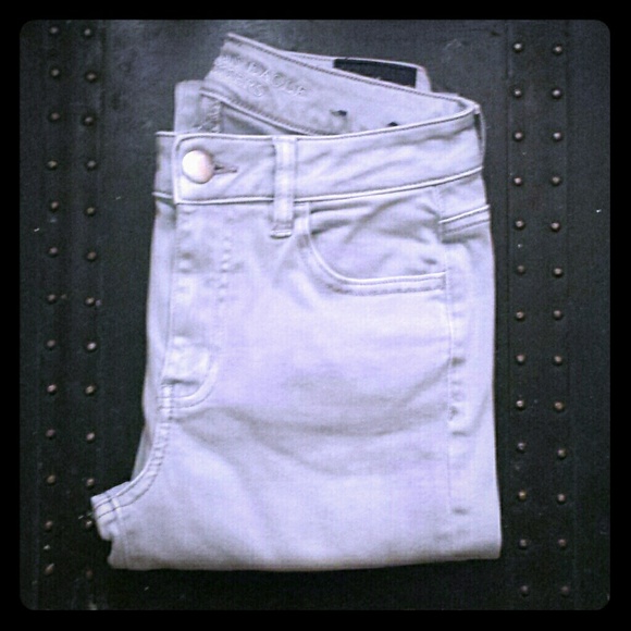 American eagle super stretch hi rise jeggings