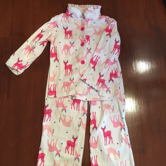 Girls 2T reindeer jammies