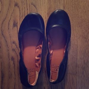 Lucky black slip on shoe