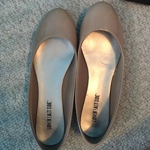 Nude flats from Payless