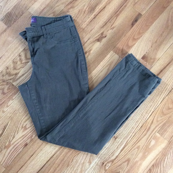 Hunter green straight leg pants