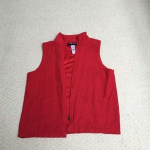 Red Vest top. Price reduced!!!