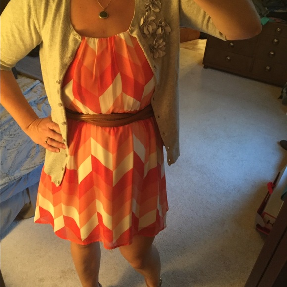 🆕Chevron Dress NWT - Picture 3 of 3