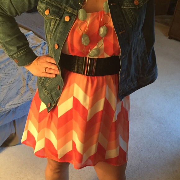 🆕Chevron Dress NWT - Picture 1 of 3