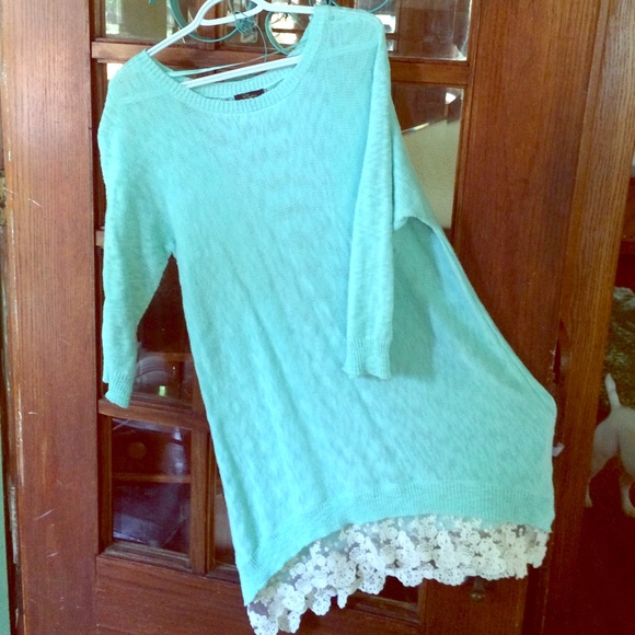 Light Sea-Glass Aqua Tunic