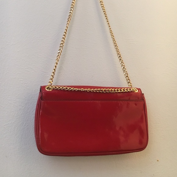 MICHAEL Michael Kors Red Patent Leather Purse - Picture 2 of 4