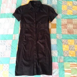 Express Button Down Dress