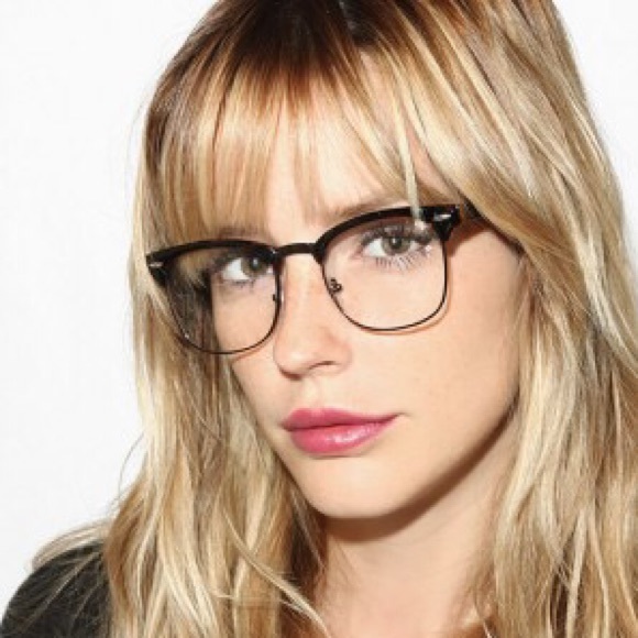 Clear Clubmaster Glasses