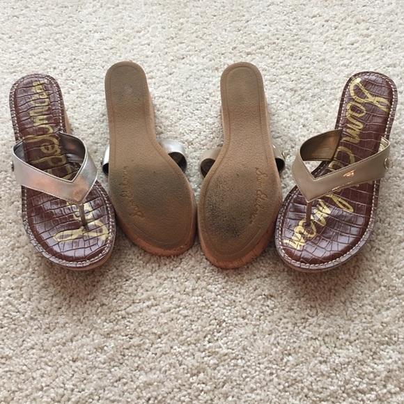 Sam Edelman Wedge Thong Cork - Picture 2 of 4