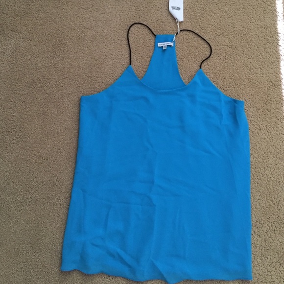 NWT naked zebra tank HOT! M blue/black