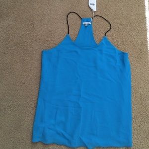 NWT naked zebra tank HOT! M blue/black