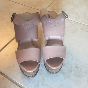 ⚓️Steve Madden Blush Pink Wedges⚓️