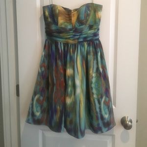 Jessica Simpson strapless dress
