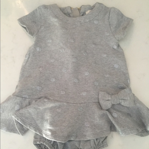 Kate spade baby girls dress with diaper cover NWT