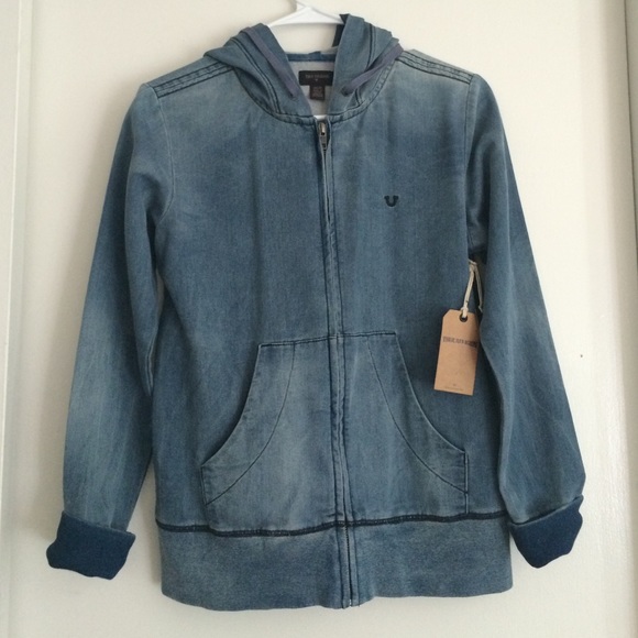 True Religion Zip Up Hoodie