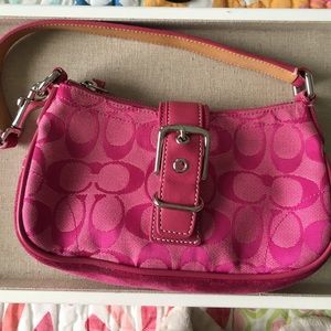 Pink Coach Purse