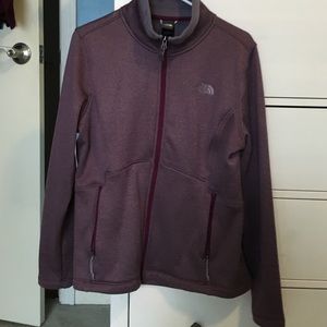 North face full zip jacket