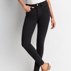 American Eagle Hi-rise black jeggings