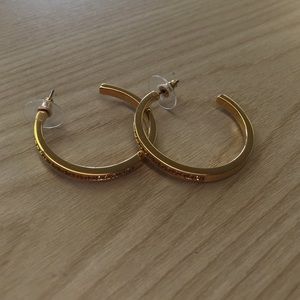 Golden Hoopla Earrings from Touchstone