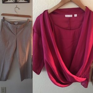 Dress pants + dress shirt included