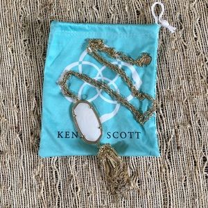 Kendra Scott Rayne in White Pearl