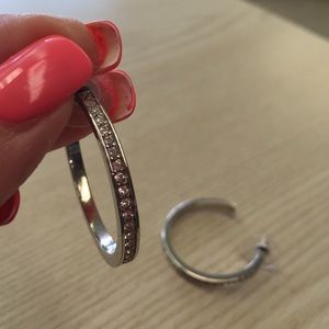 Touchstone Crystal by Swarovski Hoopla earrings