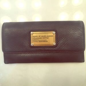 Marc by Marc Jacobs navy leather wallet