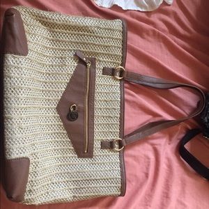 Juicy couture tan-pink bag