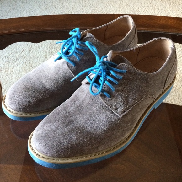 Men's suede dress shoes