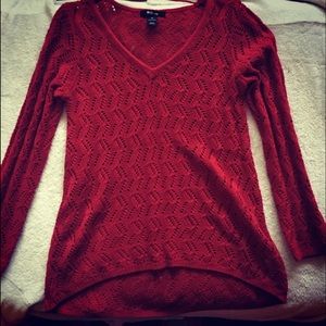 Red sweater